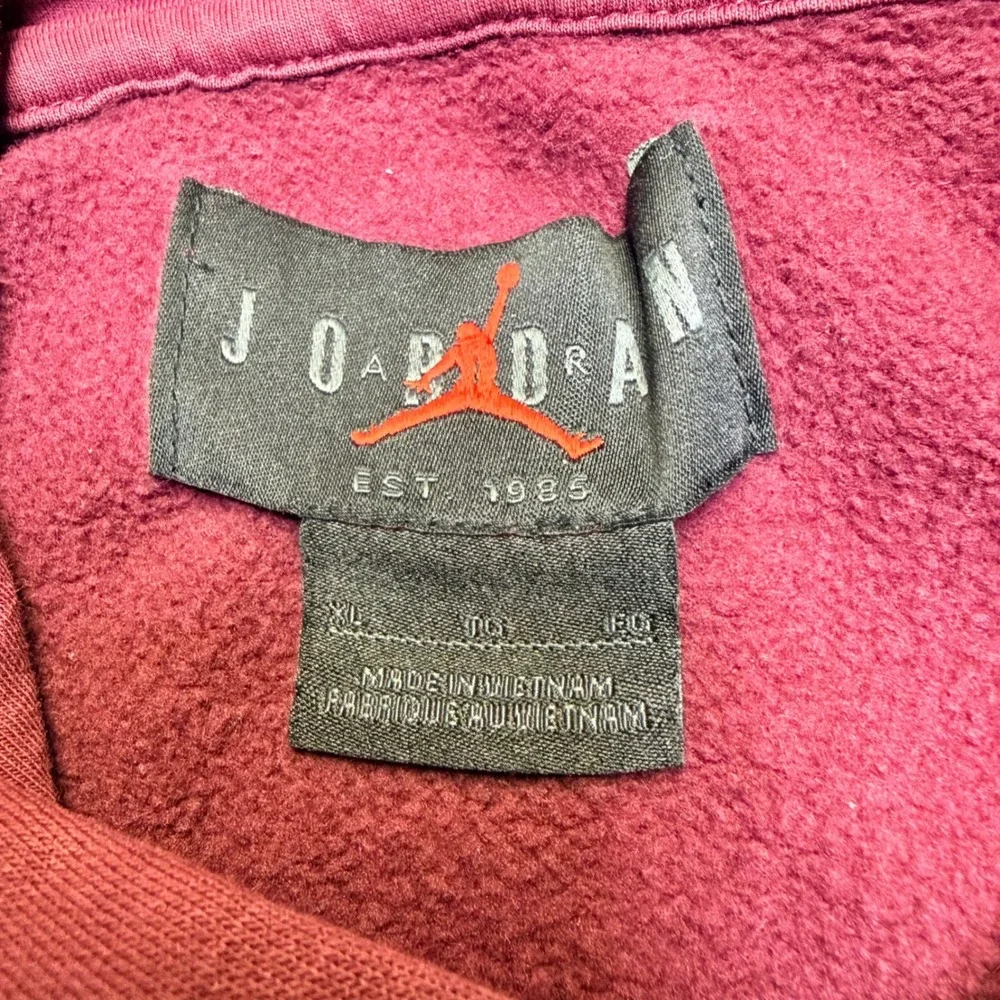 Jordan Flight Hoodie Men XL Cherrywood Red DQ7505-680 Fleece‎ Pullover